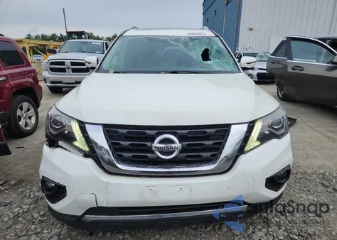 2017 Nissan Pathfinder S из США, поврежденный, VIN 5N1DR2MMXHC669320